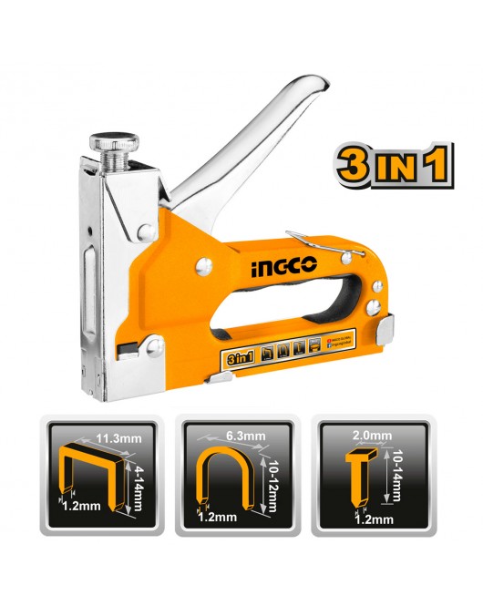 3 σε 1 Καρφωτικό - Συρραπτικό Χειρός