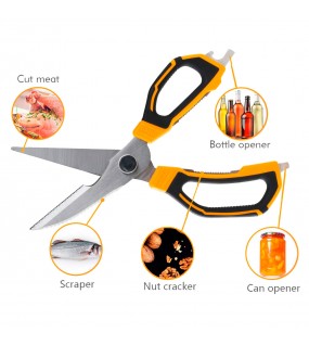 Ψαλίδι Κουζίνας 5 Λειτουργιών 225mm