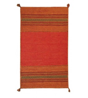 ΧΑΛΙ ANTIQUE KILIM ΧΕΙΡΟΠΟΙΗΤΟ 4080 RUST - 070X140 NewPlan