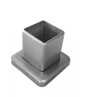 ΒΑΣΗ ΕΝΙΣΧΥΜΕΝΗ ΑΝΟΔ.ΑΛΟΥΜΙΝΙΟΥ ΜΕ ΡΟΖΕΤΑ 40Χ40 NewPlan