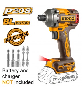 Κατσαβίδι Παλμικό Μπαταρίας 20V Li-Ion SOLO 285Nm