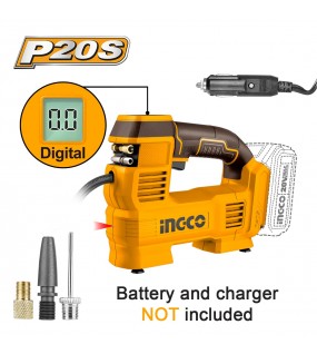 Αεροσυμπιεστής Αυτοκινήτου Μπαταρίας 20V Li-Ion SOLO