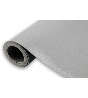 ΑΝΤΙΟΛΙΣΘΗΡΟ ΠΛΑΣΤΙΚΟ ΔΑΠΕΔΟ 1.5mm SPARKLE GREY 2M NewPlan