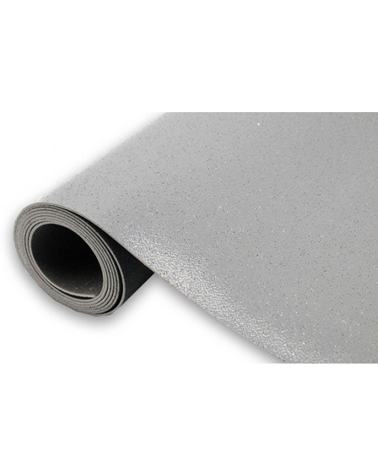 ΑΝΤΙΟΛΙΣΘΗΡΟ ΠΛΑΣΤΙΚΟ ΔΑΠΕΔΟ 1.5mm SPARKLE GREY 2M NewPlan