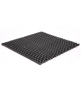 ΠΛΑΣΤΙΚΟ ΔΑΠΕΔΟ ZIGZAG ΜΑΤ 8mm GREY 1.20Μ NewPlan