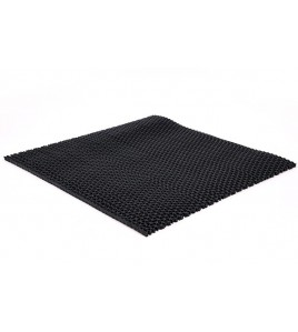ΠΛΑΣΤΙΚΟ ΔΑΠΕΔΟ ZIGZAG ΜΑΤ 5mm BLACK 1.20Μ NewPlan