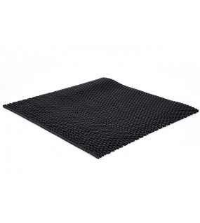 ΠΛΑΣΤΙΚΟ ΔΑΠΕΔΟ ZIGZAG ΜΑΤ 5mm BLACK 1.20Μ NewPlan