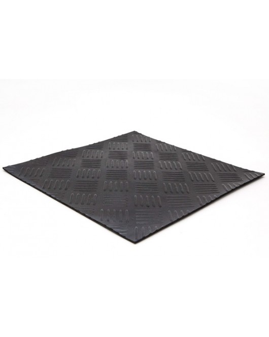 ΔΑΠΕΔΟ ΚΑΟΥΤΣΟΥΚ 9005 3mm CHECKER ΛΑΜΑΡΙΝΑ 1Μ NewPlan