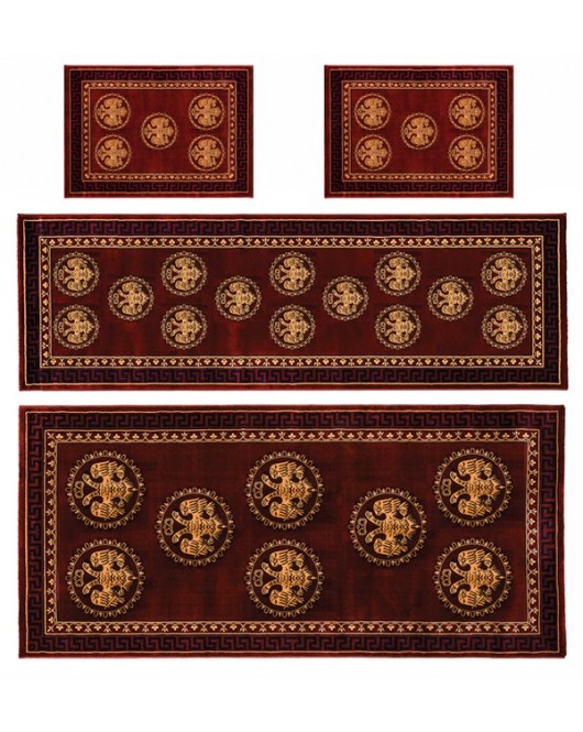 ΧΑΛΙ ΕΚΚΛΗΣΙΑΣΤΙΚΟ LYDIA G105A (2128A) CHERRY - 100X320 NewPlan ΧΑΛΙ ΕΚΚΛΗΣΙΑΣΤΙΚΟ LYDIA G105A (2128A) CHERRY - 100X320 NewPlan