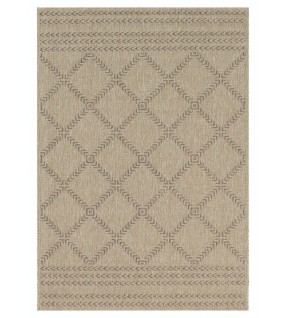 ΧΑΛΙ ETHNIK 2012C BROWN/CARAMEL BEIGE - 160X230 NewPlan