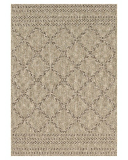 ΧΑΛΙ ETHNIK 2012C BROWN/CARAMEL BEIGE - 160X230 NewPlan