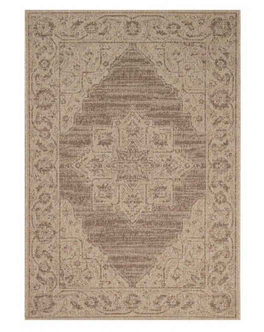 ΧΑΛΙ ETHNIK 204005C BROWN/CARAMEL BEIGE - 070X140 NewPlan