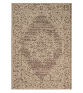 ΧΑΛΙ ETHNIK 204005C BROWN/CARAMEL BEIGE - 200X285 NewPlan