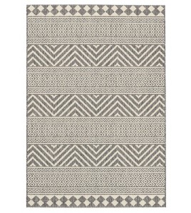 ΧΑΛΙ ETHNIK 7525D GREY-ECRU - 070X140 NewPlan