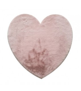 ΧΑΛΙ PUFFY FC19 PINK HEART ANTISLIP - 120X120Η NewPlan