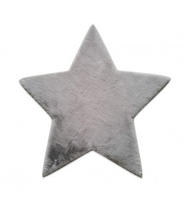 ΧΑΛΙ PUFFY FC6 LIGHT GREY STAR ANTISLIP - 160X160 NewPlan