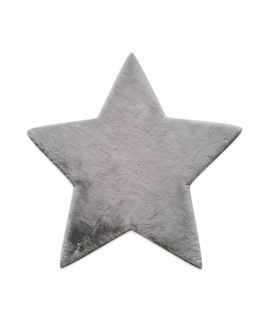 ΧΑΛΙ PUFFY FC6 LIGHT GREY STAR ANTISLIP - 160X160 NewPlan