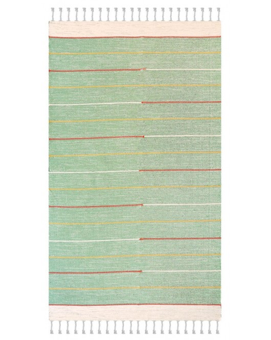 ΧΑΛΙ RIBELLA ΧΕΙΡΟΠΟΙΗΤΟ 300 GREEN - 133X190 NewPlan