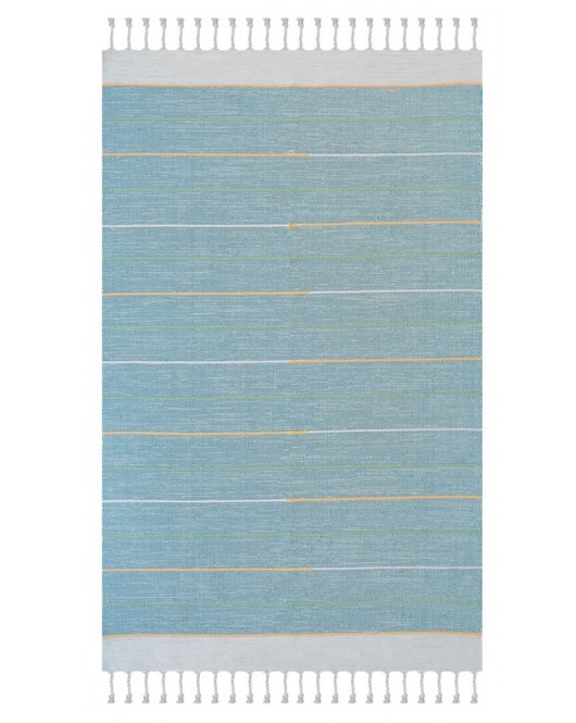 ΧΑΛΙ RIBELLA ΧΕΙΡΟΠΟΙΗΤΟ 700 BLUE - 160X230 NewPlan