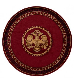 ΧΑΛΙ ΕΚΚΛΗΣΙΑΣΤΙΚΟ ATHOS 2128A BURGUNDY ΡΟΤΟΝΤΑ - 250X250 NewPlan