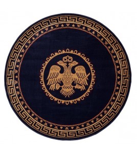 ΧΑΛΙ ΕΚΚΛΗΣΙΑΣΤΙΚΟ ATHOS 2128 BLUE ΡΟΤΟΝΤΑ - 200X200 NewPlan