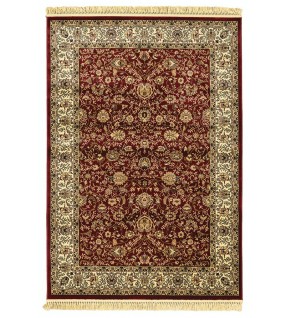 ΧΑΛΙ PERSIA 1533 BURGUNDY ΜΕ ΚΡΟΣΣΙ - SET067(2x140,1x200) NewPlan