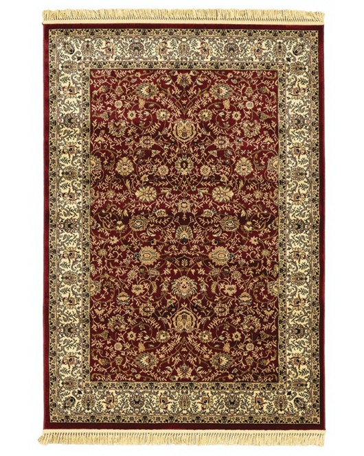ΧΑΛΙ PERSIA 1533 BURGUNDY ΜΕ ΚΡΟΣΣΙ - 200X290 NewPlan