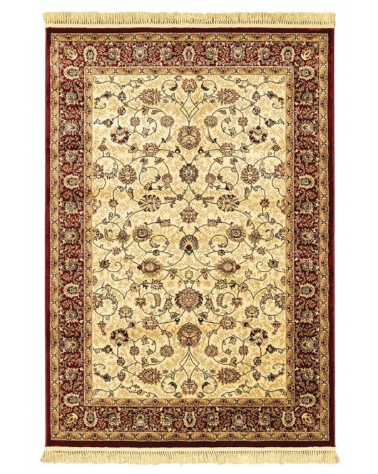 ΧΑΛΙ PERSIA 1536 BURGUNDY ΜΕ ΚΡΟΣΣΙ - 160X230 NewPlan