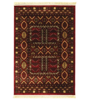 ΧΑΛΙ PERSIA 2273 BURGUNDY ΜΕ ΚΡΟΣΣΙ - 080X150 NewPlan
