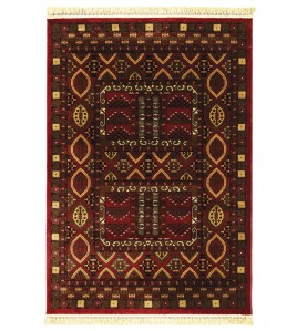 ΧΑΛΙ PERSIA 2273 BURGUNDY ΜΕ ΚΡΟΣΣΙ - 160X230 NewPlan