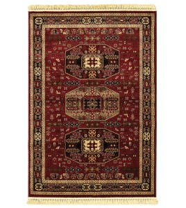 ΧΑΛΙ PERSIA 6057 BURGUNDY ΜΕ ΚΡΟΣΣΙ - 080X150 NewPlan