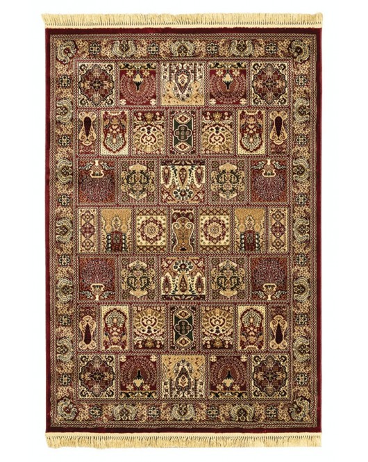 ΧΑΛΙ PERSIA 6283 BURGUNDY ΜΕ ΚΡΟΣΣΙ - 160X230 NewPlan
