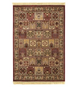 ΧΑΛΙ PERSIA 6283 BURGUNDY ΜΕ ΚΡΟΣΣΙ - 133X190 NewPlan