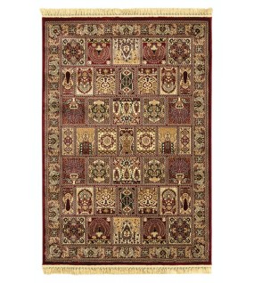 ΧΑΛΙ PERSIA 6283 BURGUNDY ΜΕ ΚΡΟΣΣΙ - 133X190 NewPlan