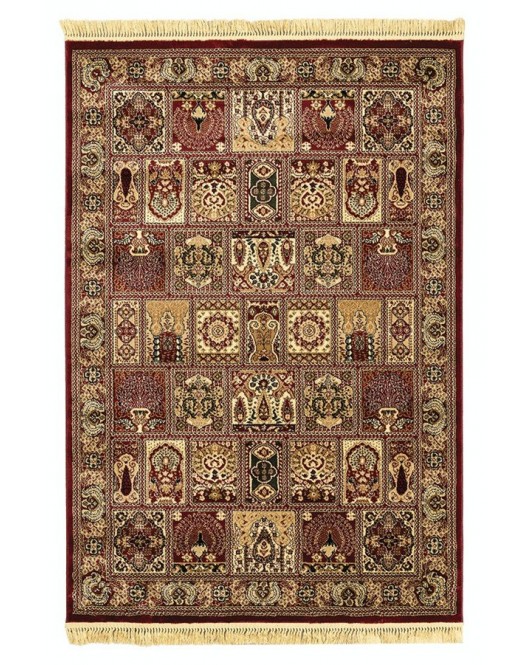 ΧΑΛΙ PERSIA 6283 BURGUNDY ΜΕ ΚΡΟΣΣΙ - 250X300 NewPlan