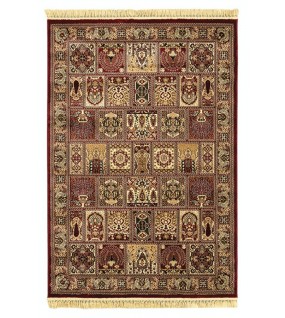 ΧΑΛΙ PERSIA 6283 BURGUNDY ΜΕ ΚΡΟΣΣΙ - 080X150 NewPlan
