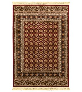 ΧΑΛΙ PERSIA 7838 BURGUNDY ΜΕ ΚΡΟΣΣΙ - SET067(2x140,1x200) NewPlan