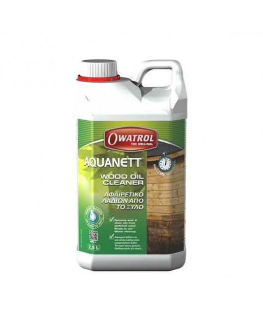 ΚΑΘΑΡΙΣΤΙΚΟ ΛΑΔΙΩΝ OWATROL AQUANET - 2,5L NewPlan
