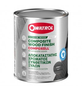 ΑΠΟΚΑΤΑΣΤΑΤΗΣ OWATROL COMPOXELL GREY - 1L NewPlan