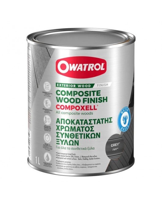 ΑΠΟΚΑΤΑΣΤΑΤΗΣ OWATROL COMPOXELL GREY - 2,5L NewPlan