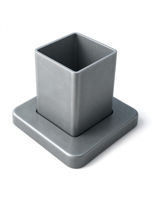 ΒΑΣΗ ΕΝΙΣΧΥΜΕΝΗ ΑΝΟΔ.ΑΛΟΥΜΙΝΙΟΥ ΜΕ ΡΟΖΕΤΑ 40Χ40 NewPlan