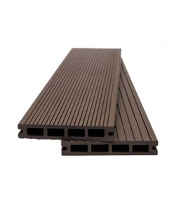 DECK-WPC ΔΑΠΕΔΟΥ 25/145mm D.BROWN 110 NewPlan