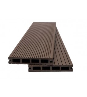 DECK-WPC ΔΑΠΕΔΟΥ 25/145mm D.BROWN 110 NewPlan
