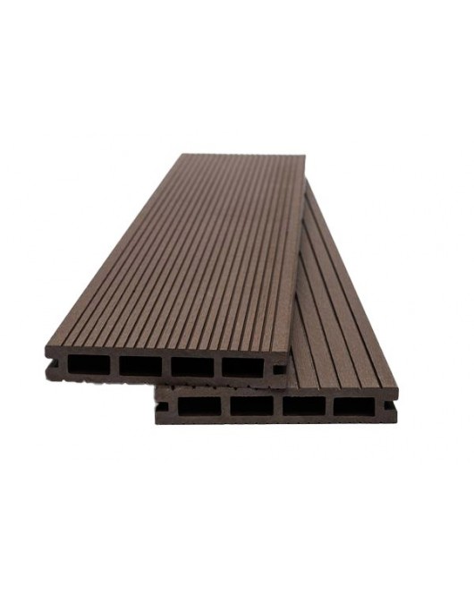 DECK-WPC ΔΑΠΕΔΟΥ 25/145mm D.BROWN 110 NewPlan