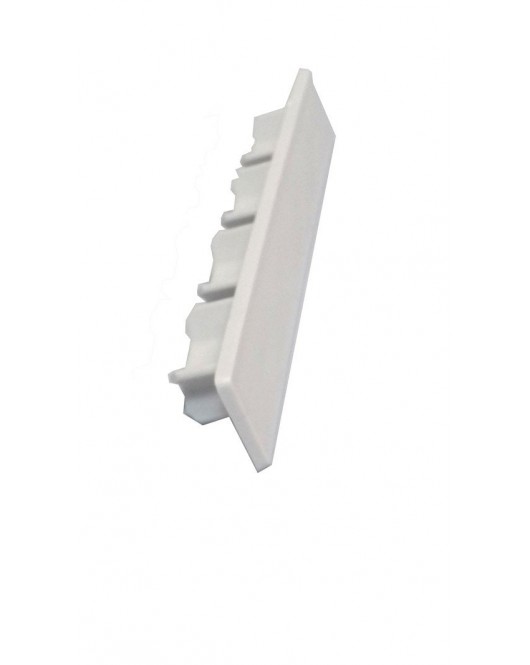 ΤΑΠΑ ΠΛΑΣΤΙΚΗ ΓΙΑ DECK ΔΑΠΕΔΟΥ 25mm 130 WHITE NewPlan