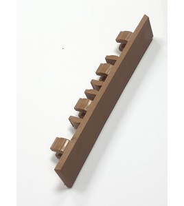 ΤΑΠΑ ΠΛΑΣΤΙΚΗ ΓΙΑ WPC ΠΕΡΙΦΡΑΞΗΣ Φ12 50150 TEAK NewPlan