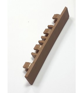 ΤΑΠΑ ΠΛΑΣΤΙΚΗ ΓΙΑ WPC ΠΕΡΙΦΡΑΞΗΣ Φ12 50150 TEAK NewPlan