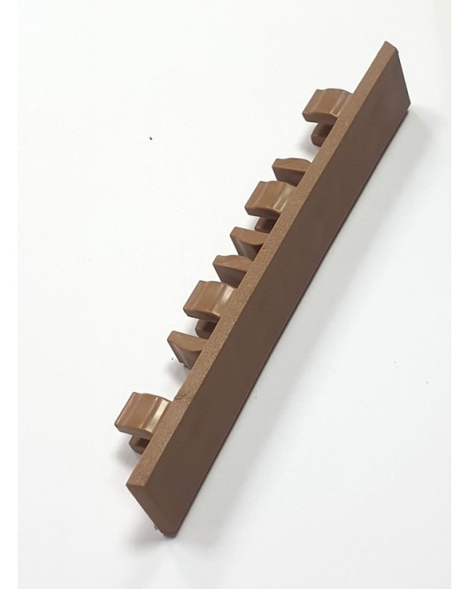 ΤΑΠΑ ΠΛΑΣΤΙΚΗ ΓΙΑ WPC ΠΕΡΙΦΡΑΞΗΣ Φ12 50150 TEAK NewPlan