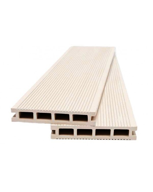 DECK-WPC ΔΑΠΕΔΟΥ 23/140mm WHITE 40130 NewPlan