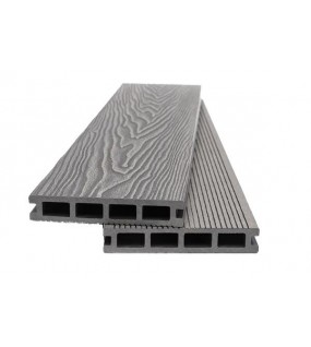 DECK-WPC ΔΑΠΕΔΟΥ ΝΕΑΣ ΓΕΝΙΑΣ 25/146mm L.GREY 80180 NewPlan